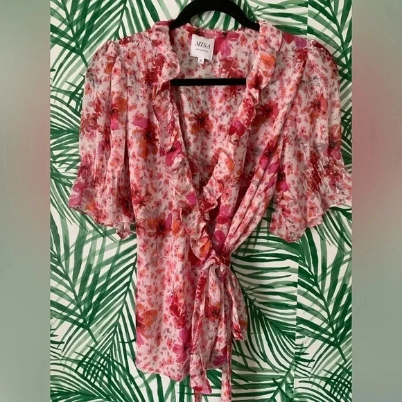 Misa Los Angeles Sybil Top In Gardenia size Small - Picture 3 of 4